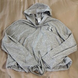 Calvin Klein Light Gray Hoodie
